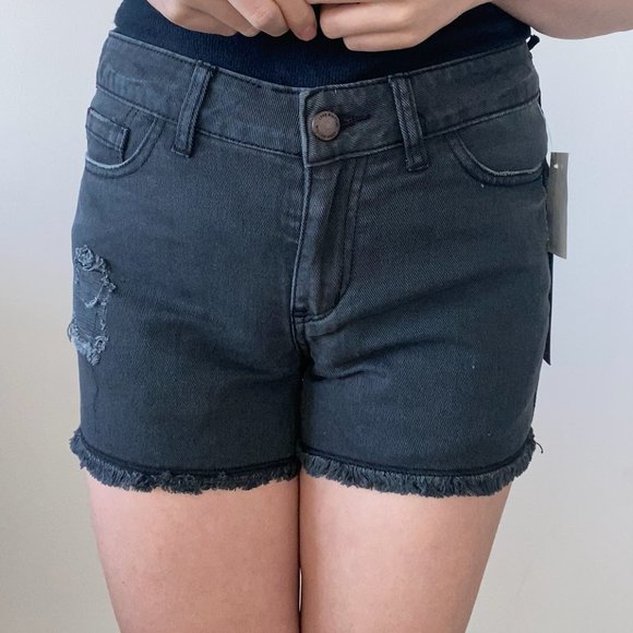 [NWT] Distressed Denim Shorts - Picture 3 of 7